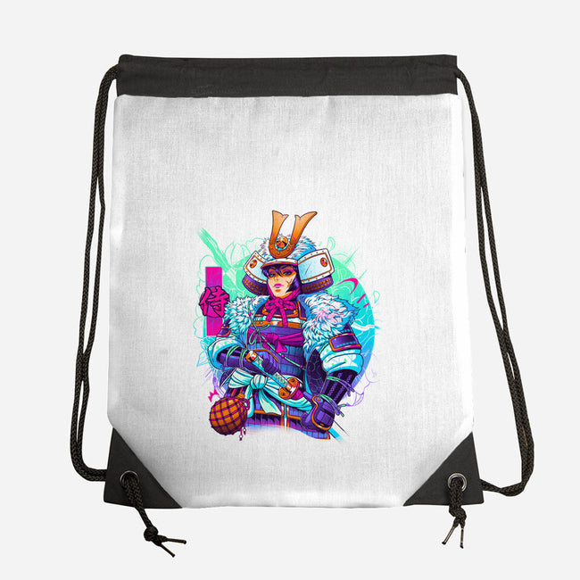 Winter Samurai-none drawstring bag-Bruno Mota