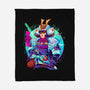 Winter Samurai-none fleece blanket-Bruno Mota