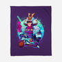 Winter Samurai-none fleece blanket-Bruno Mota