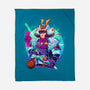 Winter Samurai-none fleece blanket-Bruno Mota