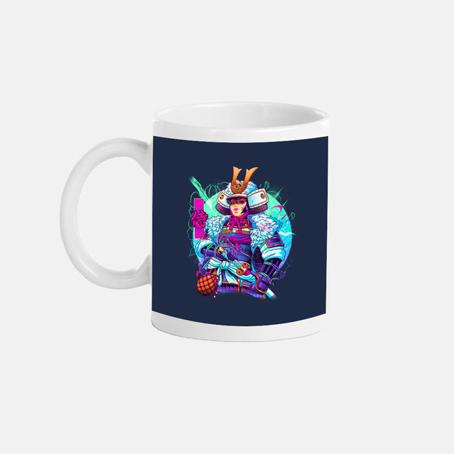 Winter Samurai-none glossy mug-Bruno Mota