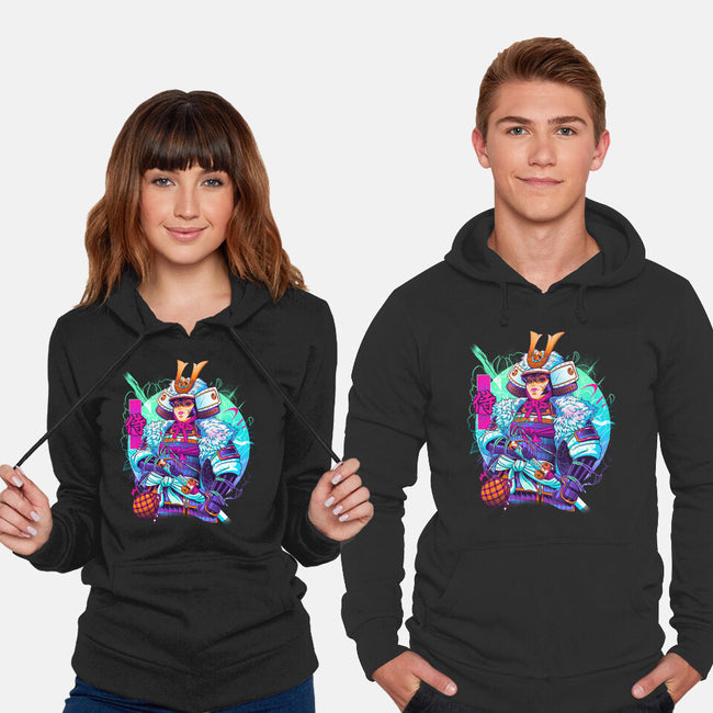 Winter Samurai-unisex pullover sweatshirt-Bruno Mota
