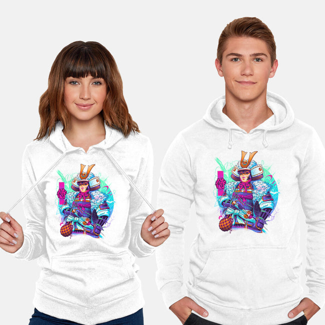 Winter Samurai-unisex pullover sweatshirt-Bruno Mota