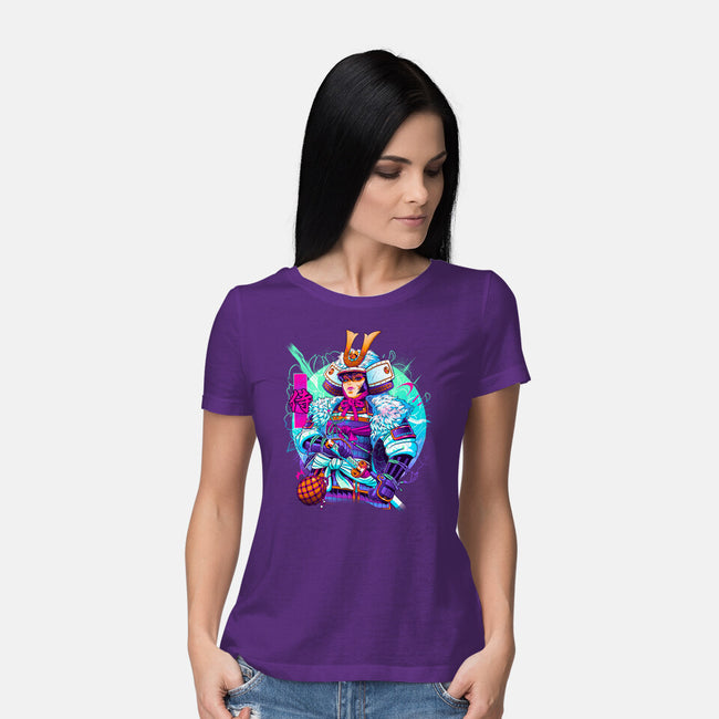 Winter Samurai-womens basic tee-Bruno Mota