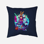 Winter Samurai-none removable cover w insert throw pillow-Bruno Mota