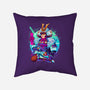 Winter Samurai-none removable cover w insert throw pillow-Bruno Mota