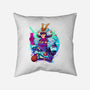 Winter Samurai-none removable cover w insert throw pillow-Bruno Mota