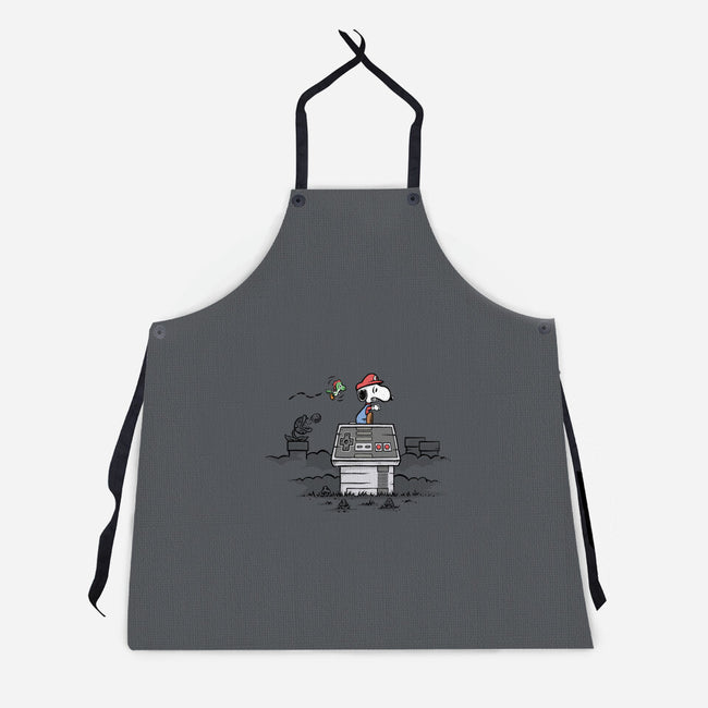 Retro Gaming Ace-unisex kitchen apron-kg07