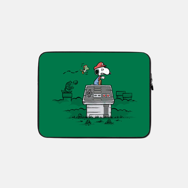 Retro Gaming Ace-none zippered laptop sleeve-kg07