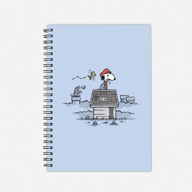 Retro Gaming Ace-none dot grid notebook-kg07