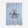 Retro Gaming Ace-none polyester shower curtain-kg07