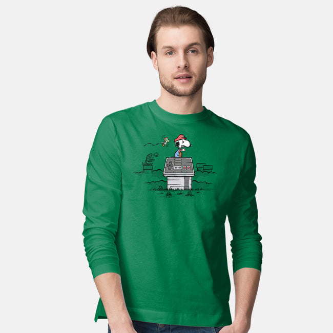 Retro Gaming Ace-mens long sleeved tee-kg07