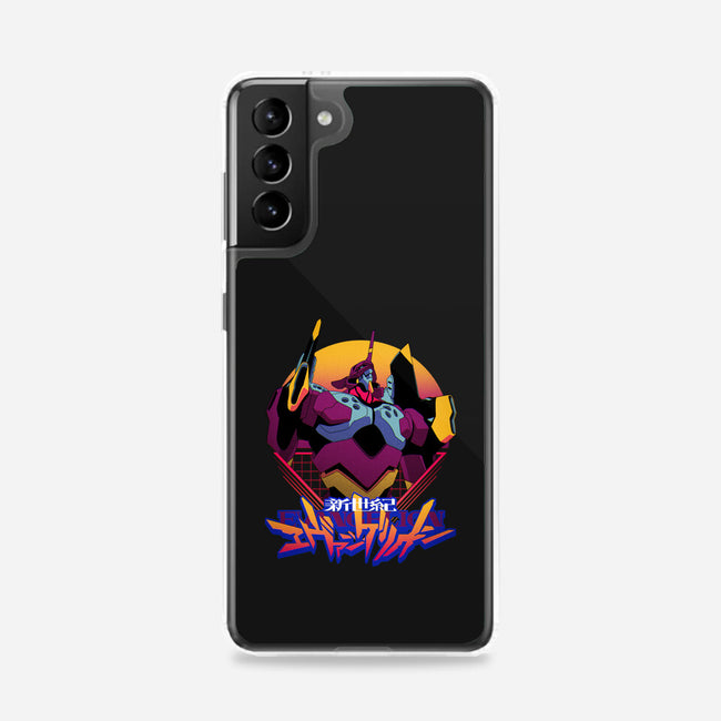 Retro Neon Genesis-samsung snap phone case-Odin Campoy