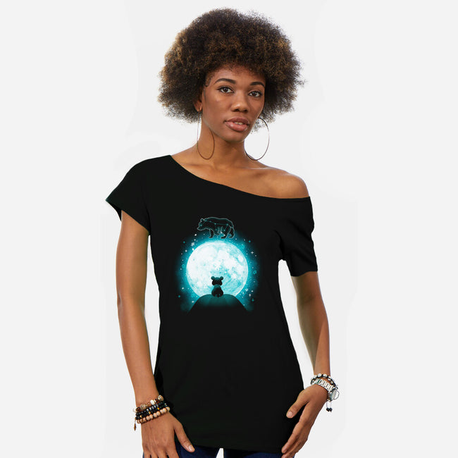 Ursa Major-womens off shoulder tee-Vallina84