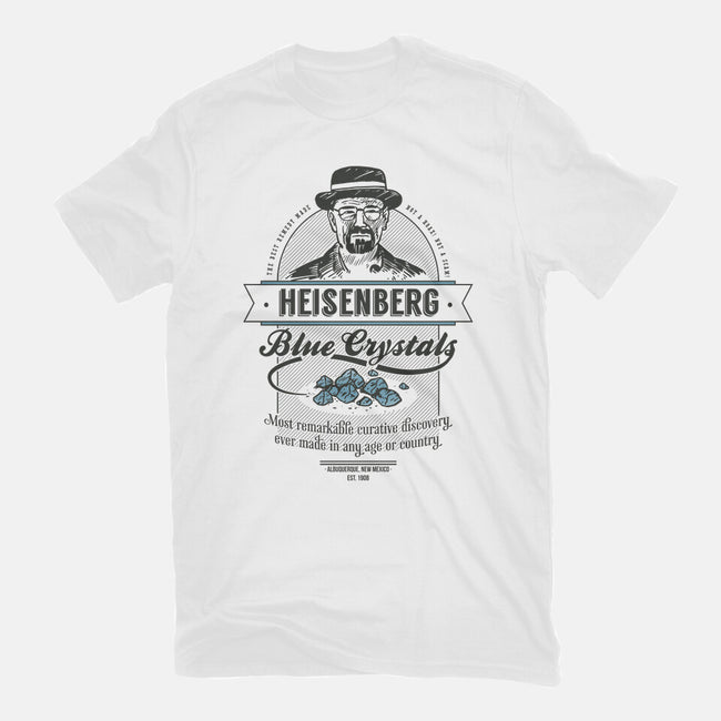 Blue Crystals Remedy-womens fitted tee-Azafran