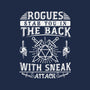 Rogues Stab In The Back-none basic tote-ShirtGoblin