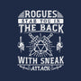 Rogues Stab In The Back-youth pullover sweatshirt-ShirtGoblin