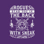 Rogues Stab In The Back-womens off shoulder sweatshirt-ShirtGoblin