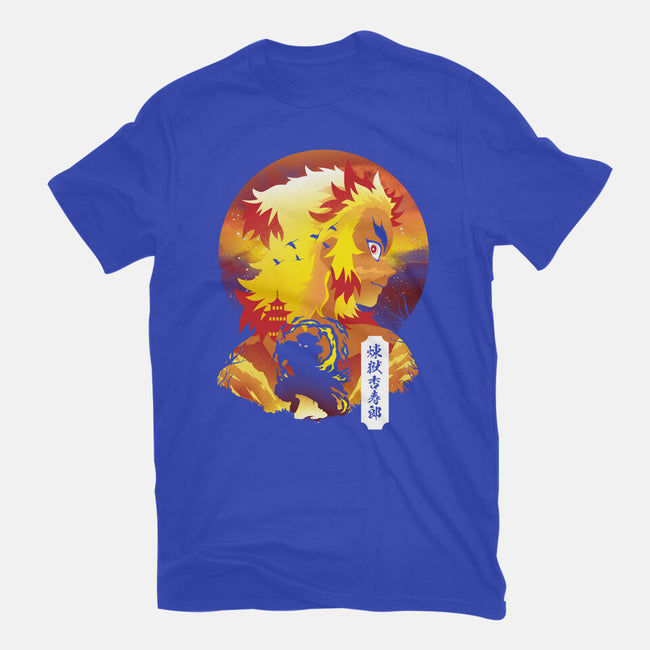 Rengoku Sunset-mens heavyweight tee-dandingeroz