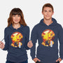 Rengoku Sunset-unisex pullover sweatshirt-dandingeroz
