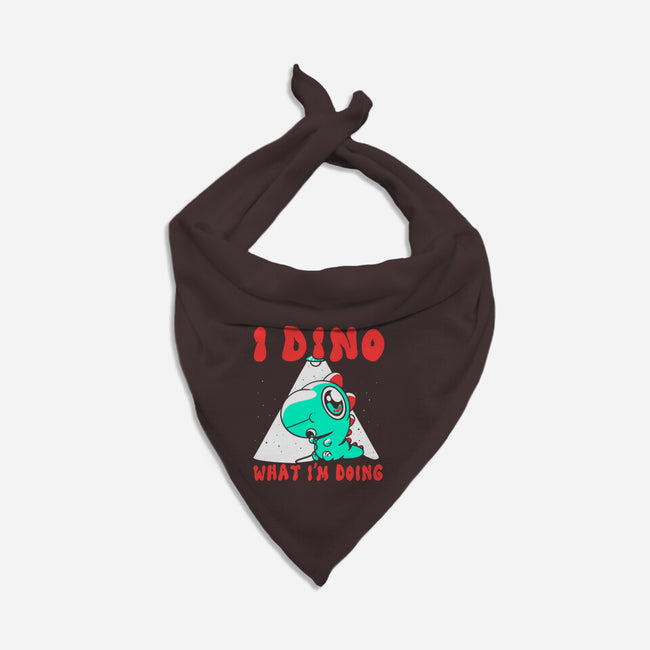 I Dino What I'm Doing-cat bandana pet collar-estudiofitas