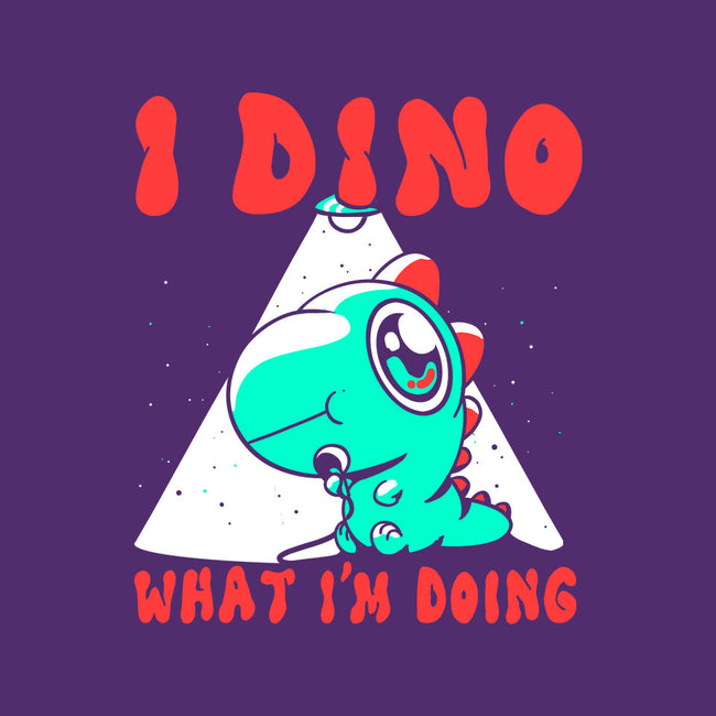 I Dino What I'm Doing-none drawstring bag-estudiofitas