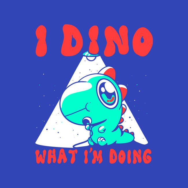 I Dino What I'm Doing-none drawstring bag-estudiofitas