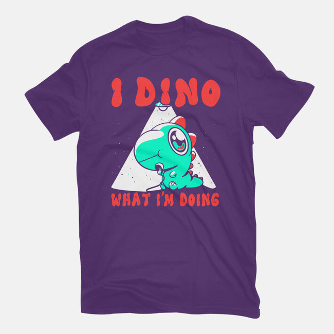 I Dino What I'm Doing-mens basic tee-estudiofitas