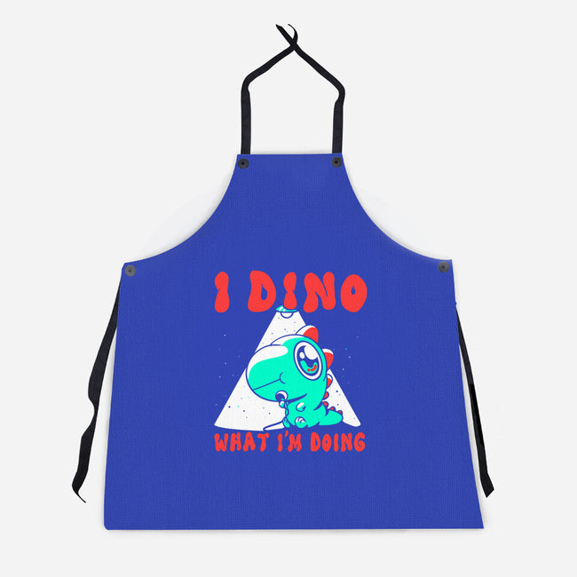 I Dino What I'm Doing-unisex kitchen apron-estudiofitas