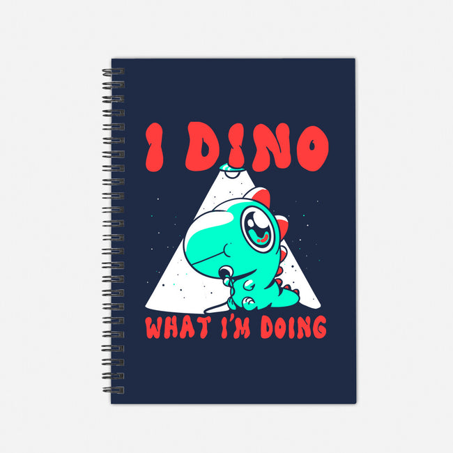 I Dino What I'm Doing-none dot grid notebook-estudiofitas