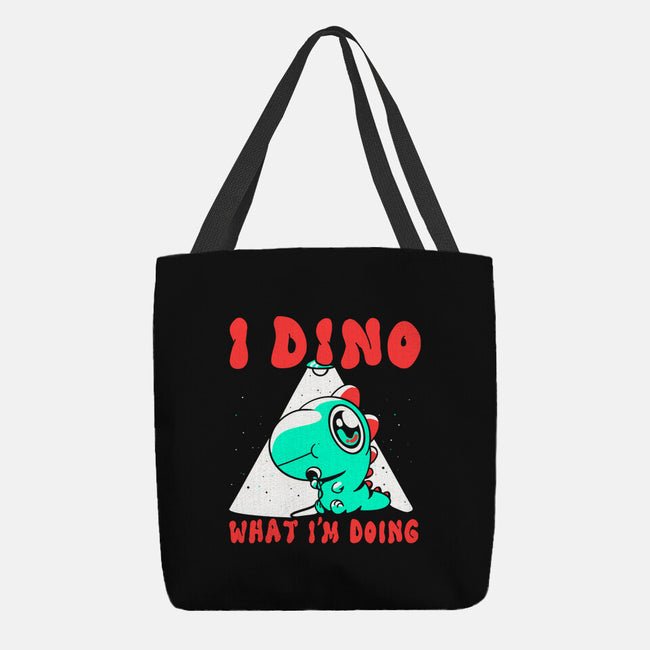 I Dino What I'm Doing-none basic tote-estudiofitas