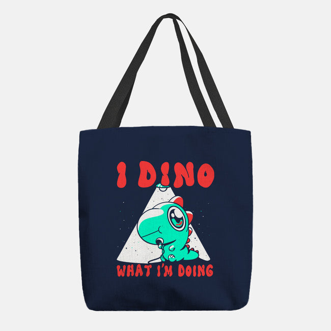 I Dino What I'm Doing-none basic tote-estudiofitas