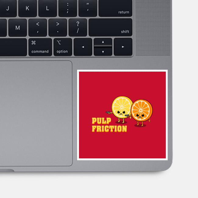 Pulp Friction-none glossy sticker-Melonseta
