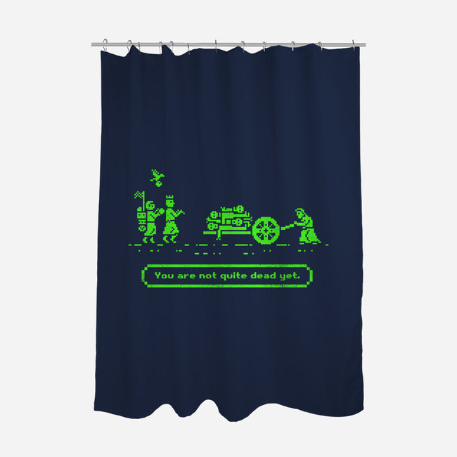 The Camelot Trail-none polyester shower curtain-kg07