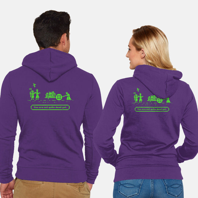 The Camelot Trail-unisex zip-up sweatshirt-kg07