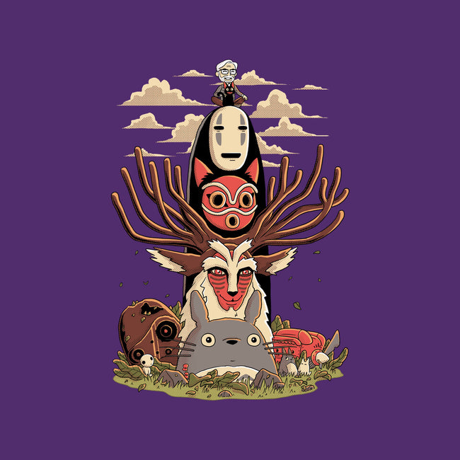 Ghibli Totem-mens basic tee-danielmorris1993