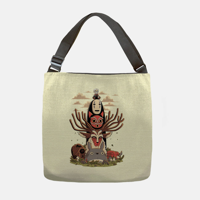 Ghibli Totem-none adjustable tote-danielmorris1993