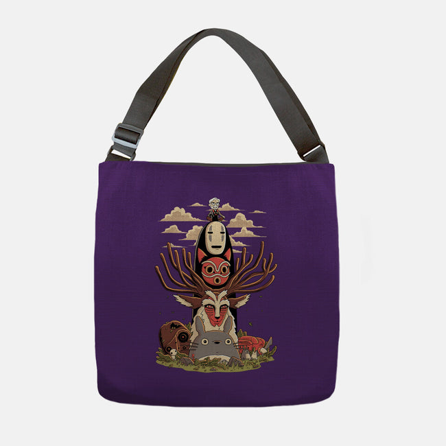 Ghibli Totem-none adjustable tote-danielmorris1993