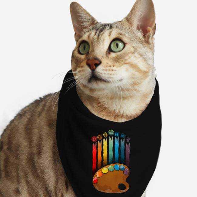 Art Of Dice-cat bandana pet collar-Vallina84