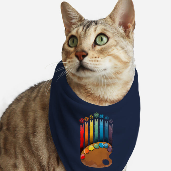 Art Of Dice-cat bandana pet collar-Vallina84