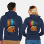 Art Of Dice-unisex zip-up sweatshirt-Vallina84