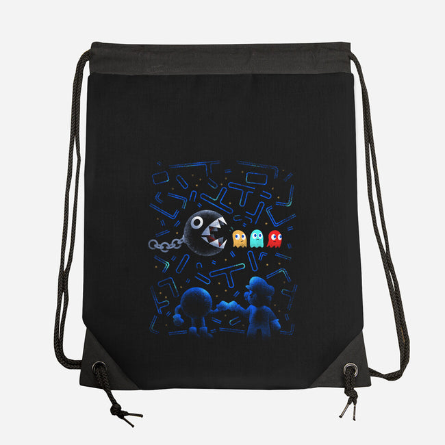 Teamwork II-none drawstring bag-spiritgreen