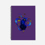 Mystic Cat-none dot grid notebook-tobefonseca