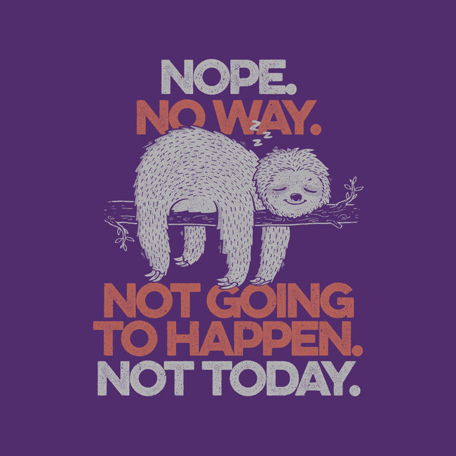 Nope. No Way.-mens basic tee-eduely