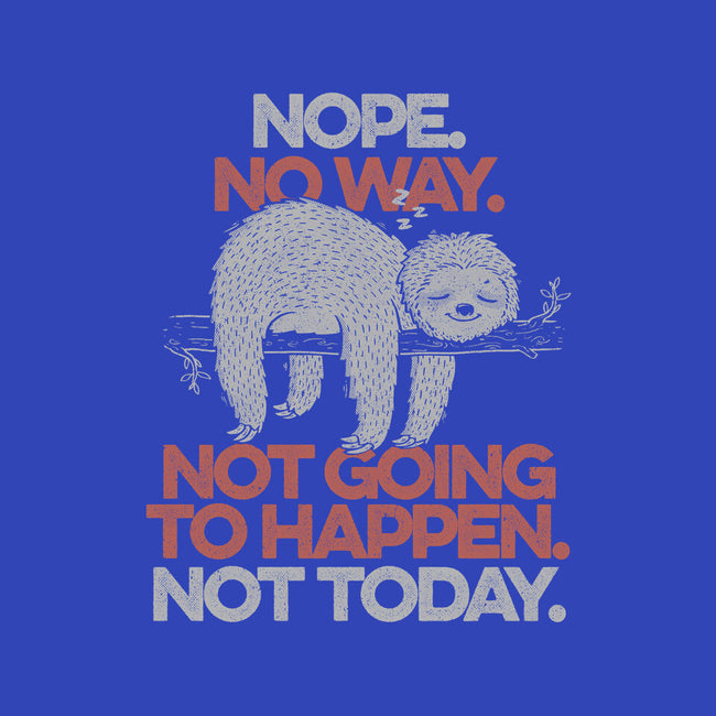 Nope. No Way.-mens basic tee-eduely