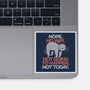 Nope. No Way.-none glossy sticker-eduely
