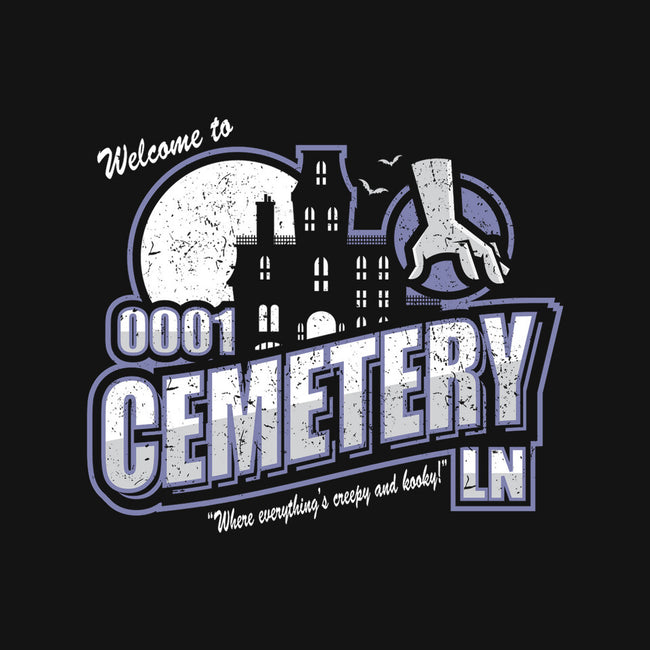 Welcome To Cemetery Lane-baby basic tee-jrberger