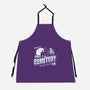 Welcome To Cemetery Lane-unisex kitchen apron-jrberger