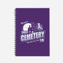 Welcome To Cemetery Lane-none dot grid notebook-jrberger