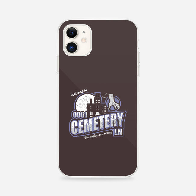 Welcome To Cemetery Lane-iphone snap phone case-jrberger